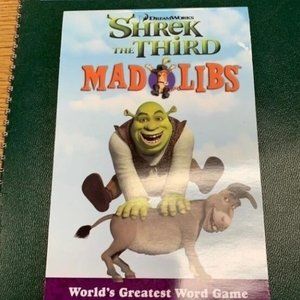 Shrek Mad Libs Book